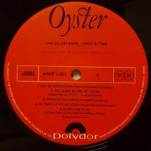 サイン色紙付き 日本盤LP帯付き Ian Gillan Band / Child In Time 1976年 Oyster MWF1005 Deep Purpleディープ・パープル Roger Glover OBI_画像3