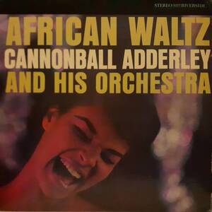 米RIVERSIDEオリジLP 黒大ラベル深溝 Cannonball Adderley And His Orchestra / African Waltz 1961年 RS 9377 Ray Barretto Wynton Kelly