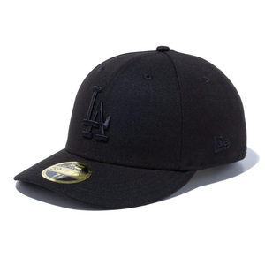 新品 NEWERA ニューエラ LP59FIFTY 5950 ドジャース Dodgers LA オールブラック トーナル 黒黒 #13561967 フィッテド キャップ 712 7 1/2