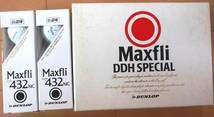 「Maxfli SUPER 432 NC 公認球」2スリーブ＋「Maxfli DDH SPECIAL」1ダース★ダンロップ★未使用品,保管品_画像4