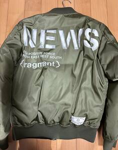 MONCLER モンクレール GENIUS 7 x FRAGMENT MA-1 リバーシブルダウン ジャケット フラグメント