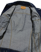 60s ヴィンテージ LEVI’S 71205 BIGE デニムジャケット 44 46 ビッグサイズ USA製 オリジナル BIG E ビッグE 70505 リーバイス_画像3