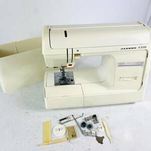 QA1471 JANOME ミシン A3100 動作品 ジャノメ 手芸 裁縫 ハンドクラフト 検I 