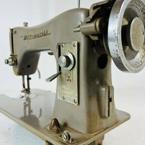 QA1472 mitsubishi ミシン ジャンク品 R18987 HA2 SEWING MACHINE 三菱 みつびし ミツビシ レトロ 昭和 アンティーク 裁縫 足踏みミシン 