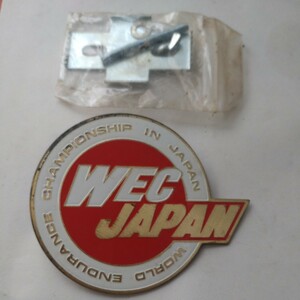 カーバッジ　クラシックカー　旧車　レース　WECJAPAN FISCO