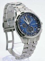 ★箱保付！美品！CITIZEN シチズン ATTESA アテッサ AT8040-57L ダイレクトフライト エコ・ドライブ電波時計 メンズ★_画像2