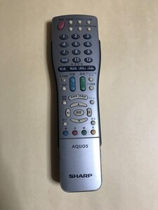 シャープ アクオス テレビ リモコン GA514WJSA 保証あり ポイント消化 即決 スピード配送