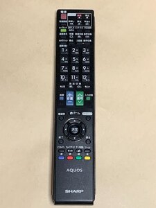 シャープ アクオス テレビ リモコン GA881WJSA 保証あり ポイント消化 即決 スピード配送