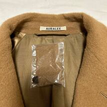 AURALEE BABY CAMEL MOSSER CHESTERFIELD COAT 4 キャメル チェスターコート オーラリー ウール カシミア ジャケット needles AUBERGE_画像2