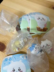 未開封 送料120円 うさぎ ちいかわ ハチワレ 栗まんじゅう 4個セット 座るちいかわ ガチャ 検索/ナガノ コロッケ フィギュア