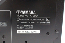 【ト石】YAMAHA/ヤマハ プリメインアンプ NATURAL SOUND INTEGRATED AMPLIFIER【A-S301】現状品 ECZ01EWM03_画像9