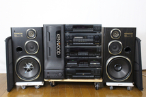 【ト石】※２個口発送※ KENWOOD ケンウッド システムコンポ X-7i/T-7i/GE-7i/A-5i/DP-7i/SW-9/S-5i セット EAZ01EWH84_画像2