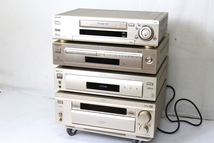 【ト石】 SONY ソニー オーディオ 映像機器 まとめ SLV-RX9/DVP-S3000/DVP-S7000/TA-V55ES 4点セット EC000EWH98_画像1