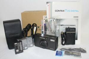 ■元箱入り■ コンタックス CONTAX Tvs DIGITAL チタンブラック (110-076)
