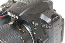 ■元箱入り■Nikon ニコン デジタル一眼レフカメラ D5300 AF-P ダブルズームキット ブラック (120-042)_画像8