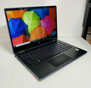 ノートパソコン　HP Pavilion x360 i5 10210u メモリ8gb SSD256gb タッチパネル搭載