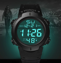 HONHX 腕時計 デジタル腕時計 ダイバーズウォッチ 3気圧防水 p_画像4