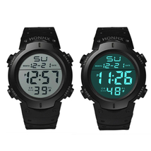 HONHX 腕時計 デジタル腕時計 ダイバーズウォッチ 3気圧防水 p_画像2