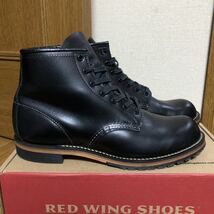 RED WING レッドウィング 9414 ベックマン ブーツ BECKMAN BOOT 10D ブラック フェザーストーン 19年製 箱付 REDWING レッドウイング 9014_画像4