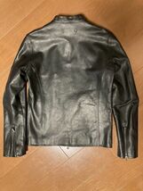 BACKLASH THE LINE バックラッシュ ザ ライン T-201 GUIDI グイディ オイル カーフ レザー ライダース ジャケット イサムカタヤマ M_画像3