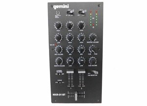 DJミキサー■ジェミナイ　gemini■MXR-01　BT/BLUETOOTH　DJ MIXER■訳あり未使用品■③