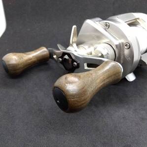 ウッドハンドルノブ Type-A/Type S 22mm ラウンドノブ 2個セット クス 楠 (鉄媒染) (P2312013)