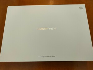 【送料無料/未使用品/1円スタート】Xiaomi Pad 6 8GB/256GB Mist Blue CN版(Global Rom)