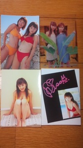 SHIN YAMAGISHI TRADING PHOTOCARD COLLECTION ARTIST HOUSE PYRAMID　4枚　伊東絵理香　加藤明日美　谷理沙　吉田由莉