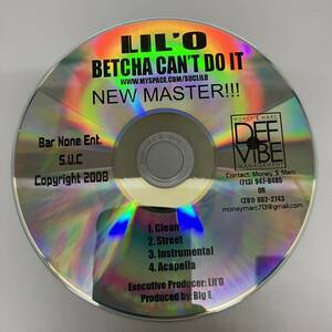 裸46 HIPHOP,R&B LIL' O - BETCHA CAN'T DO IT INST,シングル CD 中古品