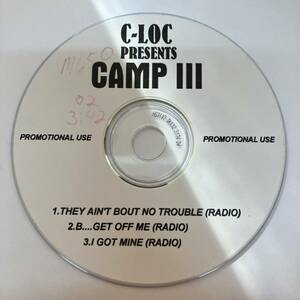 裸57 HIPHOP,R&B C-LOC PRESENTS CAMP III シングル CD 中古品