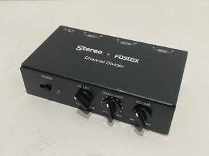 FOSTEX ステレオ2WAY型チャンネルデバイダー stereo誌企画 EN15 音響機器 オーディオ