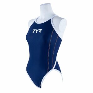 997125-TYR/レディース ハイカット フレックスバック 競泳トレーニング水着 練習用/S