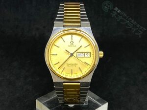 ◆Z5201 OMEGA オメガ シーマスター デイデイト クオーツ コンビ メンズ 腕時計