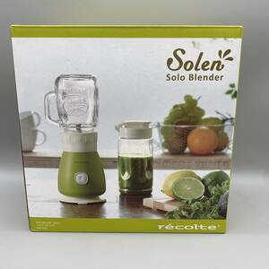 欠品有【送料無料】recolte Solo Blender Solen/ソロブレンダーソラン/RSB-3 (グリーン)/正規品/新品未使用/ウィナーズ株式会社(613)