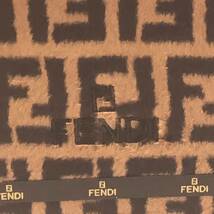 激レア【送料無料】新品未使用/正規品/FENDI/フェンディ/シルク毛布/絹100%/140cm×210cm/日本製/大津コーポレーション/ズッカ柄(234y）_画像2