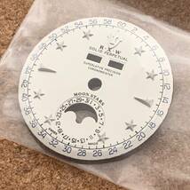 RXW MOON STARS ムーンスターズ 白・ホワイトスターダイアル マット 中古品　ケントレーディング PRO-LEX Ref.6062_画像1