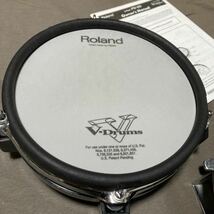 ★完動!3個セット Roland V-Drum V-Pad PD-85 BK ブラック スネア タム ローランド 電子ドラム トリガー パッド_画像3