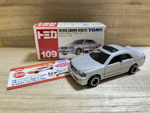 未使用 トミカ 赤箱 1/62 トミカ トヨタ クラウン アスリート TOYOTA CRAWN ATHLETE No.109 トミー