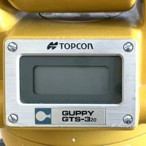 ▼TOPCON GTS-3 20 トータルステーション 測量機器 測定器 建設 土木 工事 工具 トプコン 動作未確認_画像5