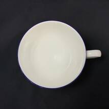 ▼【美品】 WEDGWOOD ブループラム カップ&ソーサー BONE CHINA 200年記念 陶磁器 BLUE PLUM ウェッジウッド ティーカップ&ソーサー_画像3