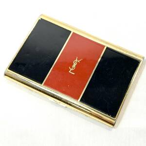 ▼イヴサンローラン カードケース 名刺入れ 黒系 赤系 ゴールド 収納具 小物入れ シガレットケース YVES SAINT LAURENT