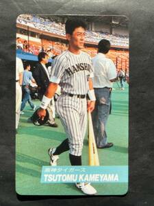 カルビープロ野球カード 92年 No.T64 亀山努 阪神 1992年 関西限定 (検索用) レアブロック ショートブロック ホログラム 地方版 金枠