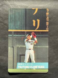 カルビープロ野球カード 92年 No.T65 亀山努 阪神 1992年 関西限定 (検索用) レアブロック ショートブロック ホログラム 地方版 金枠