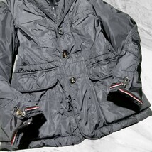 極上の別格のオーラ!!!紳士の必需品◎【モンクレール MONCLER】極暖中綿ダウン テーラードジャケット トリコロール ライナーベスト 1 M相当_画像4