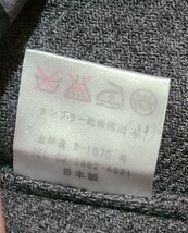 【PAUL SMITH】 ポールスミスロンドン ステンカラーコート ジャケット 日本製 Mサイズ メンズ 黒_画像9