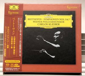 ☆未開封新品☆ESOTERIC SACD クライバー ベートーヴェン 交響曲 第5,7番 ≪エソテリックSACD ≫