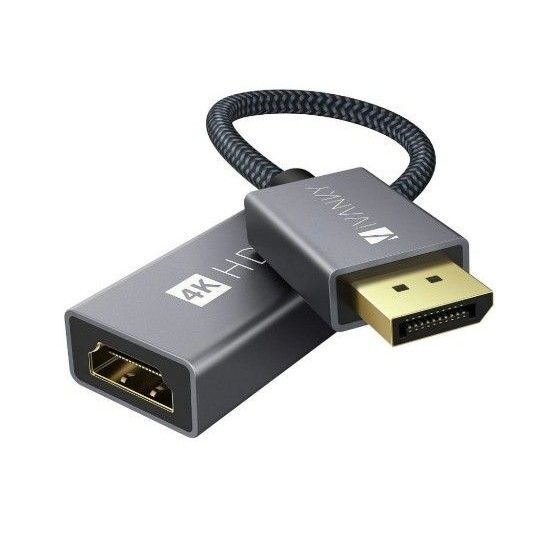 IVANKY Displayport HDMI 変換コネクタ 4K@60Hz /20cm 黒