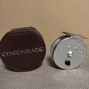 * super rare! Smith 40 year and more front. limitated model SMITH CHECKMATE Ⅱ checkmate 2 fly reel *