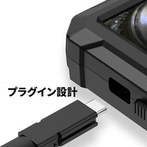 ファイバースコープ 内視鏡カメラ デジタル内視鏡 工業用内視鏡 ビデオ IP67防水 8mm 5インチ 高画質 LEDライト 1mケーブル ケース付き_画像6