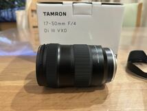 TAMRON 17-50mm F/4 Di III VXD タムロン MODEL A068S ソニーEマウント_画像6